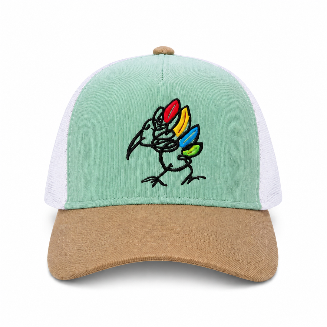 Gorra unisex Azul con diseño de Juan de Lascurain