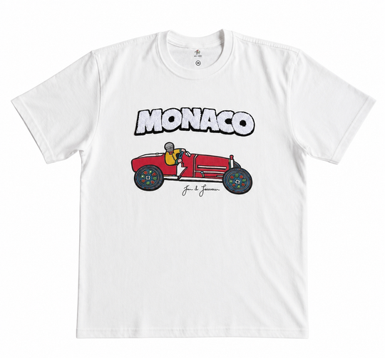 Playera unisex con diseño de Mónaco.