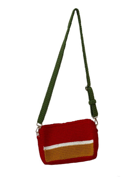 ORIGINAL HAND KNITTED TOTE