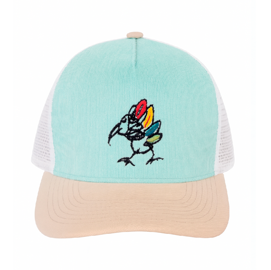 GORRA LIGHT BLUE CON LOGO DE JUAN DE LASCURAIN