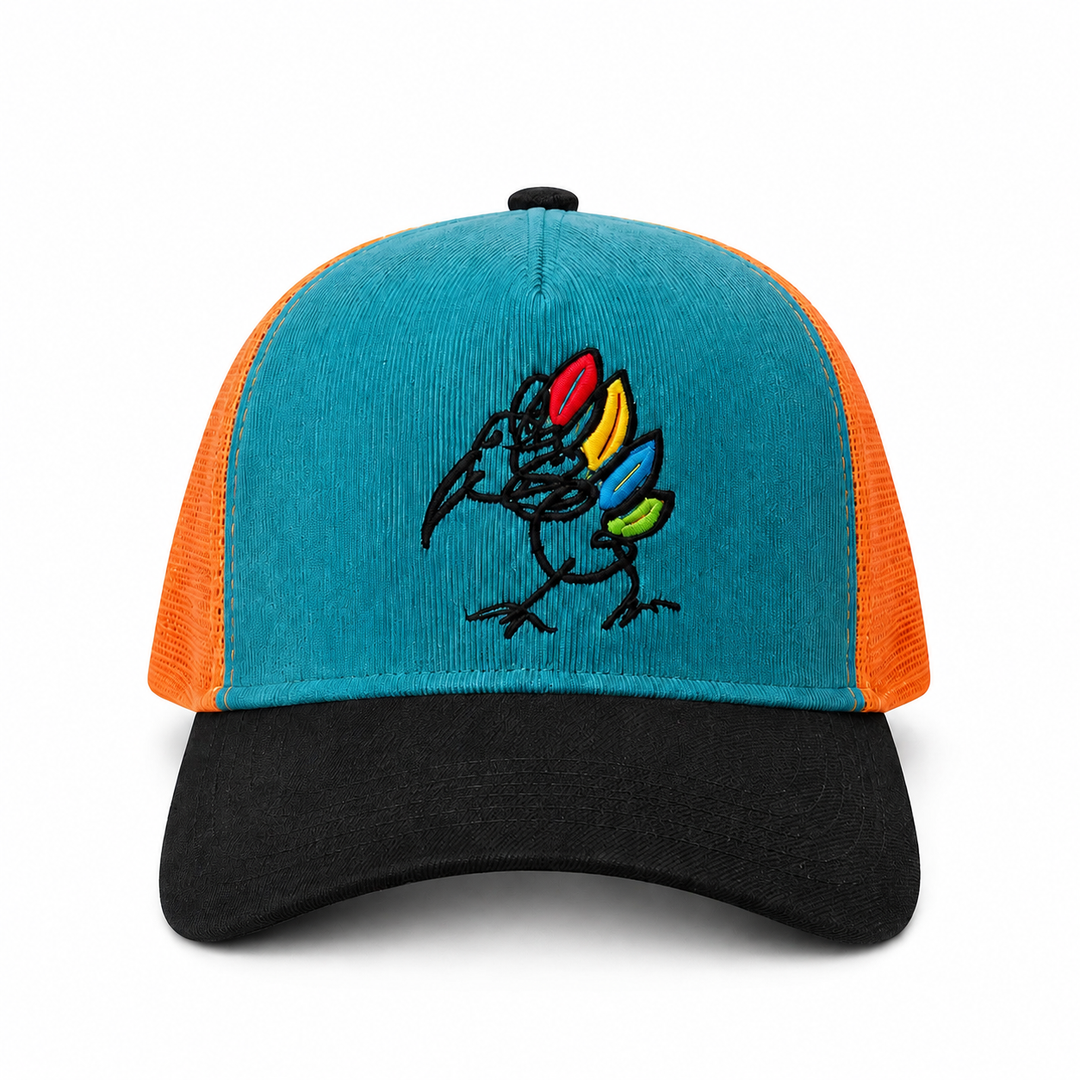 Gorra unisex Verde con diseño de Juan de Lascurain