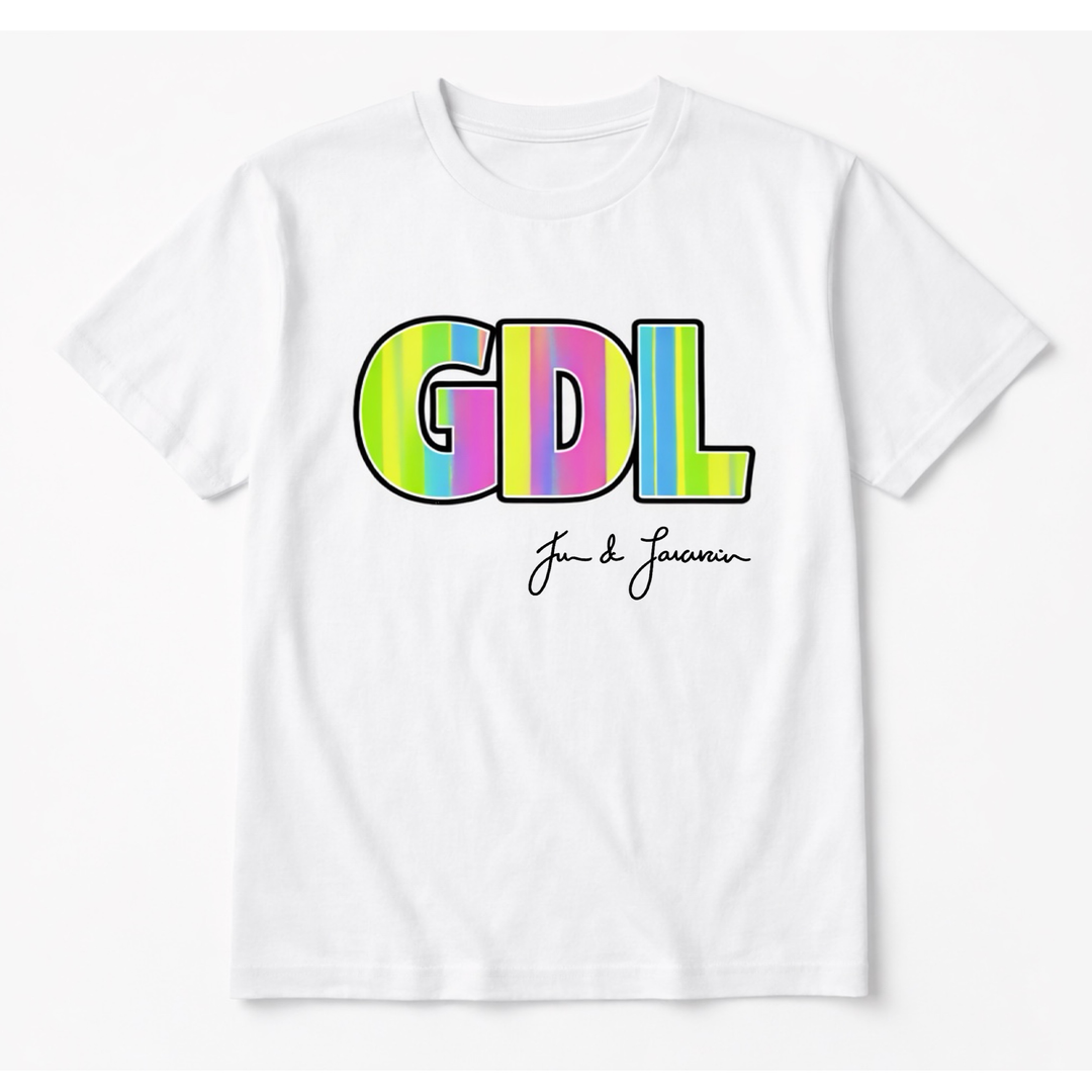 Playera unisex con diseño de GDL