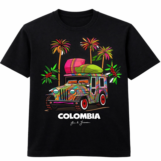 Playeras unisex de Colombia