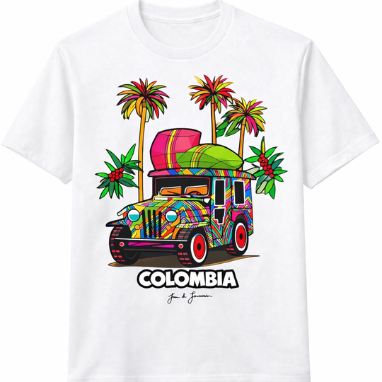 Playeras unisex de Colombia