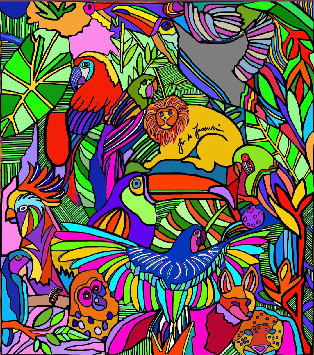 T shirt unisex with Iquitos design