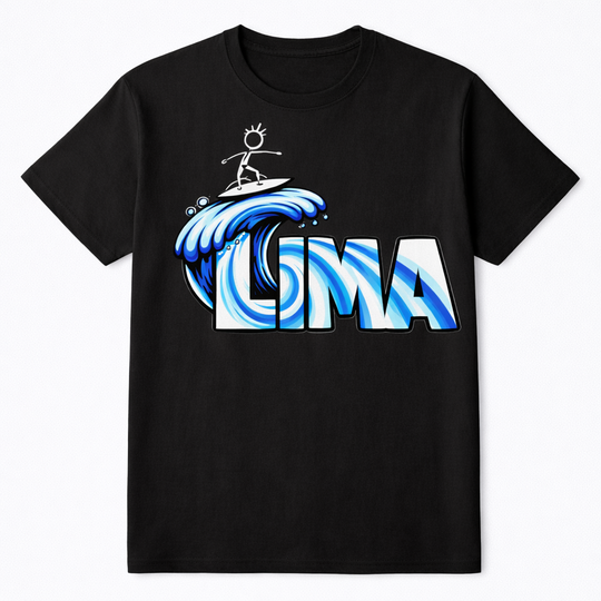 Playera unisex con diseño de Lima