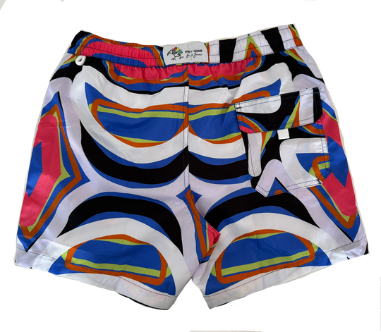 Line Multicolor swimsuit