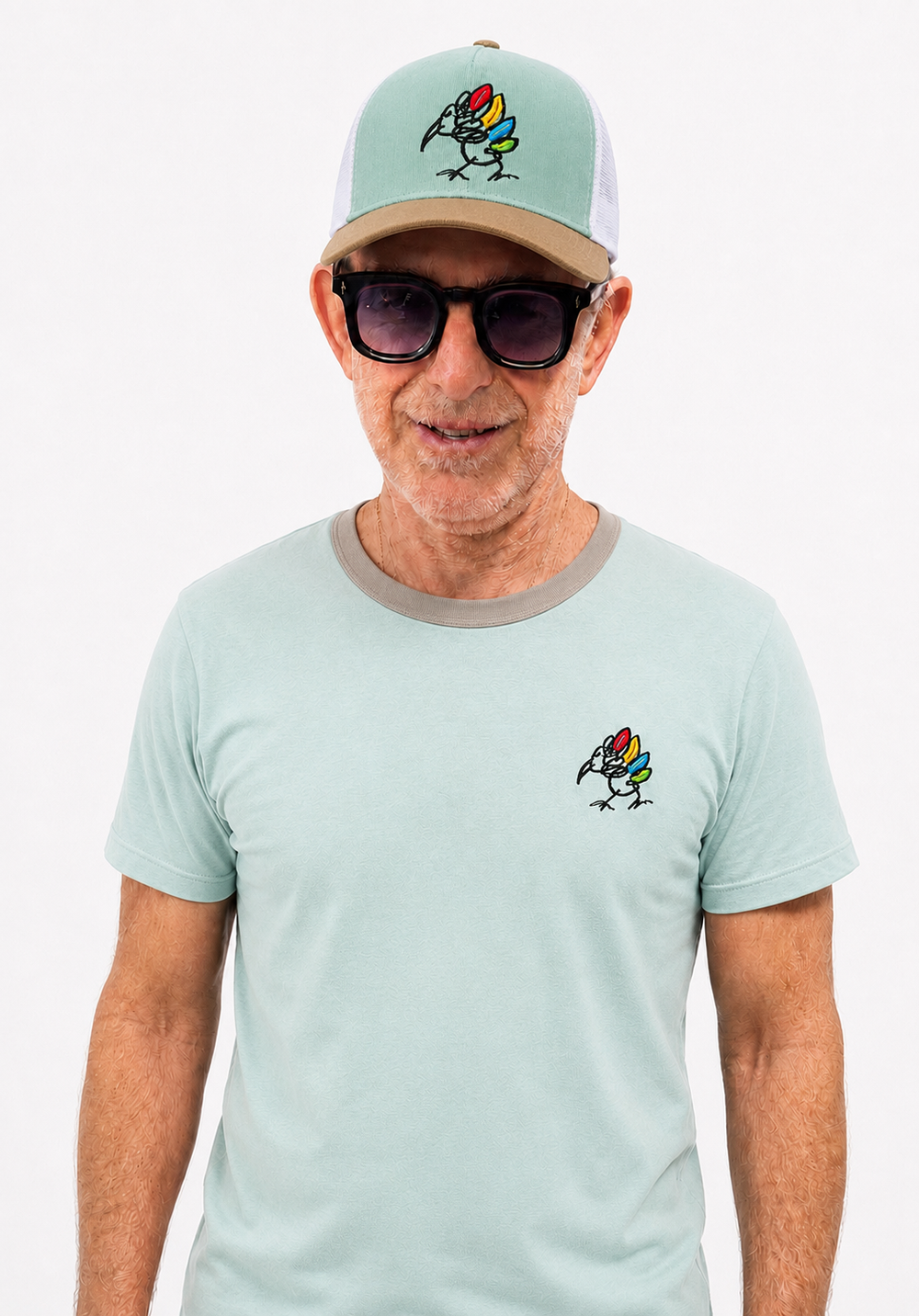 Gorra unisex Azul con diseño de Juan de Lascurain