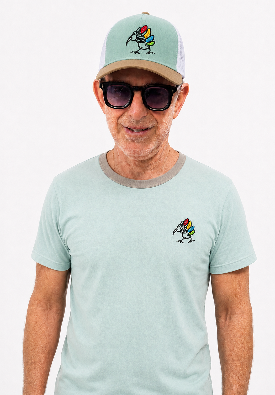 Gorra unisex Azul con diseño de Juan de Lascurain