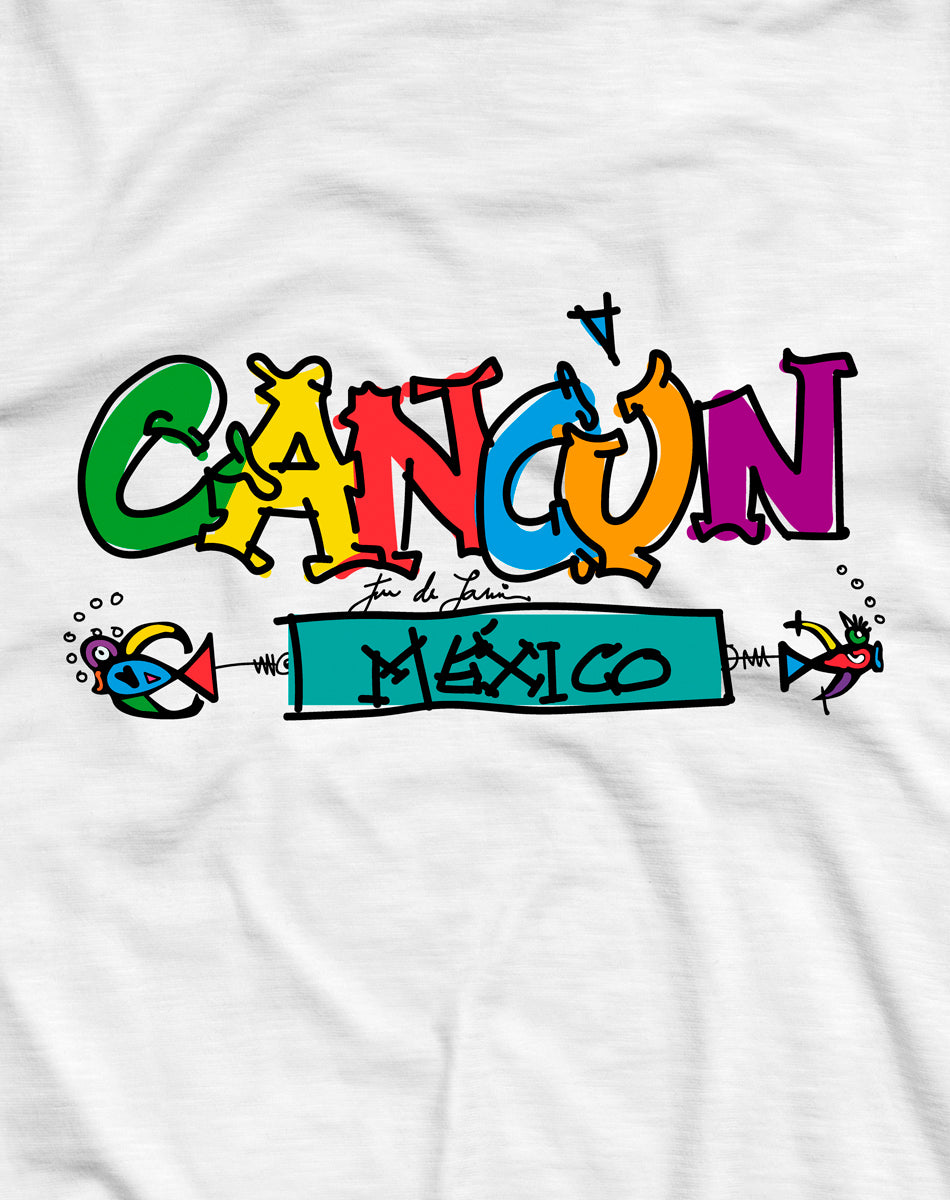 Playera Cancún para chavas