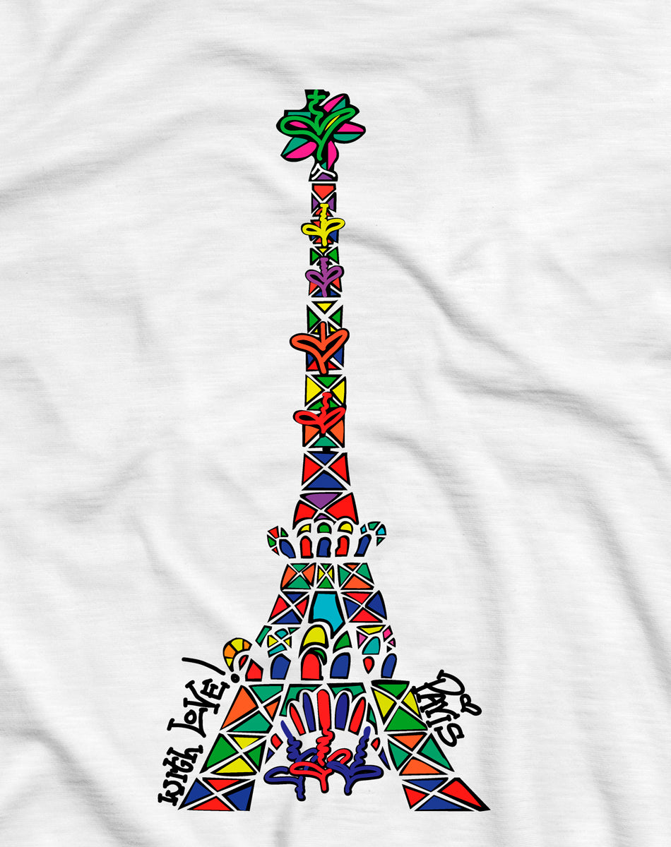 Playera Eiffel tower