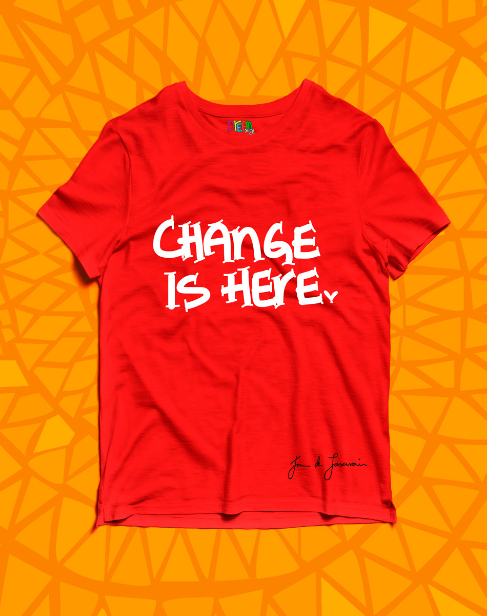 T-SHIRT CHANGE IS HERE