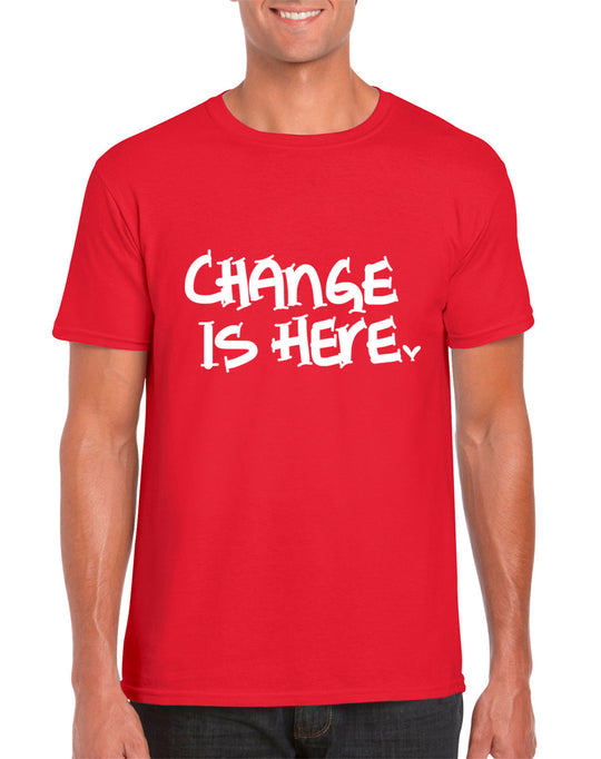 T-SHIRT CHANGE IS HERE