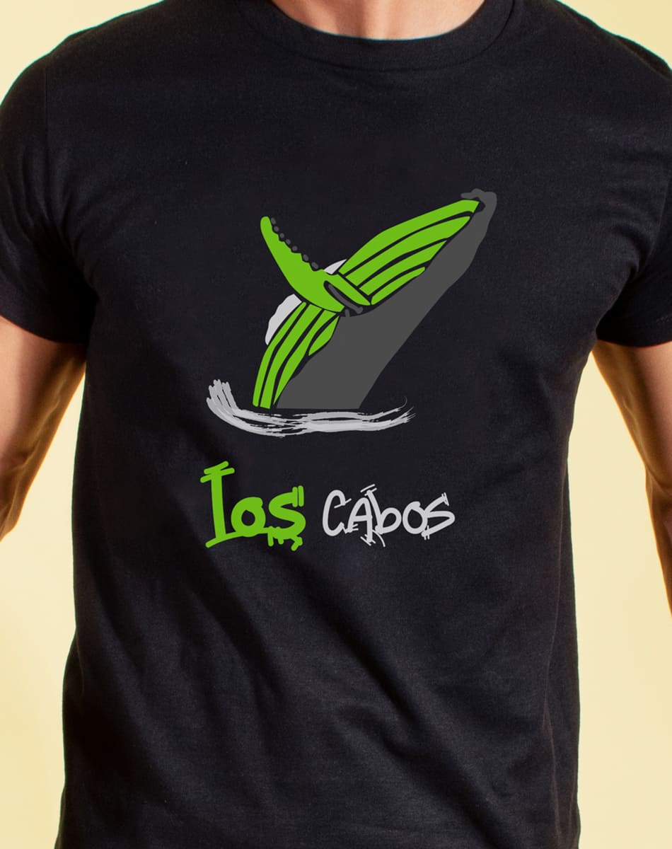 Whale T-shirt Los Cabos 
