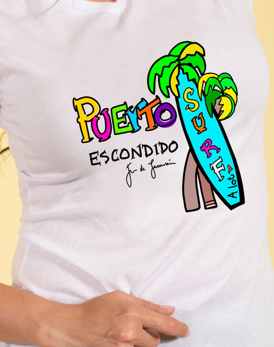 Puerto Escondido Surf T-shirt